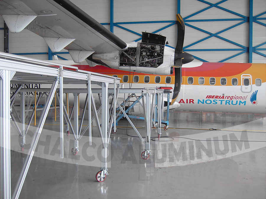 Aluminum Extrusion Mobile Platform